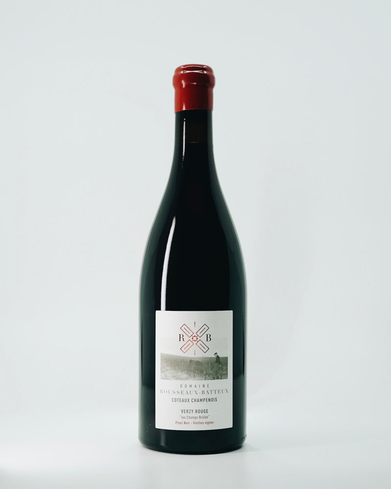 DOMAINE ROSSEAUX-BATTEAUX  COTEAUX CHAMPENOIS VERZY ROUGE