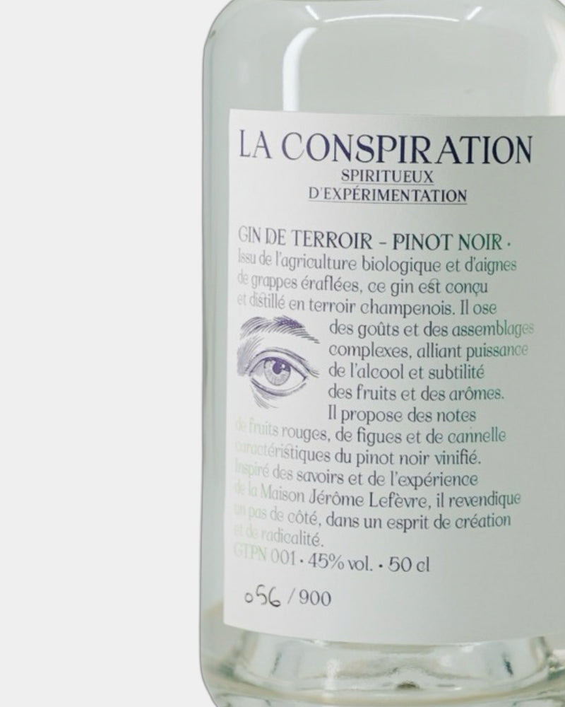 LA CONSPIRATION  GIN DE TERROIR - PINOT NOIR