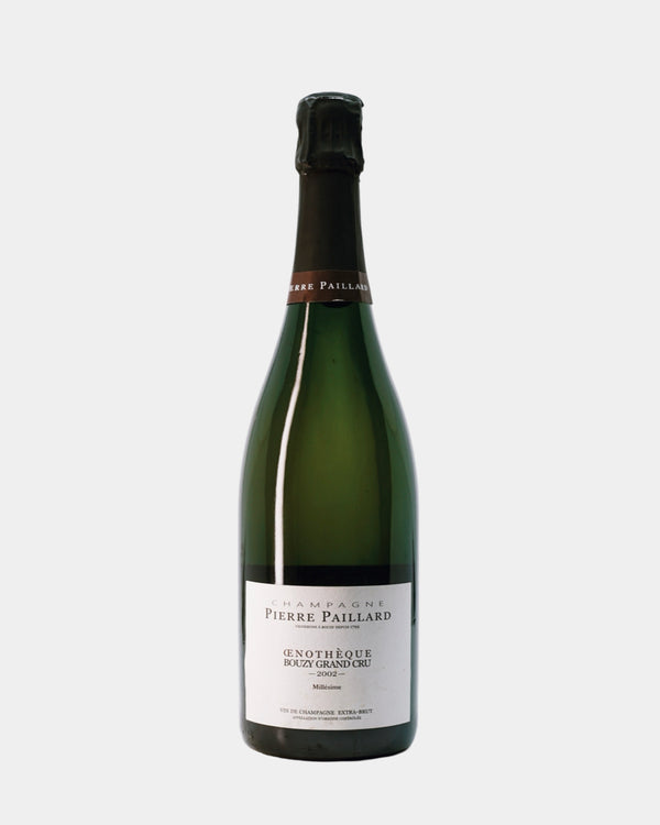 PIERRE PAILLARD  OENEOTHEQUE 2002  DEG 04 / 2013